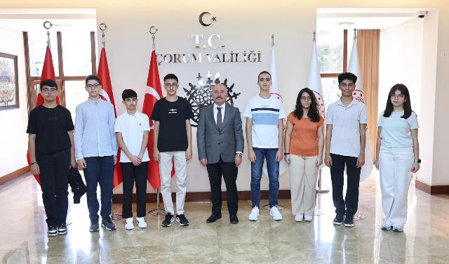 ÇORUM VALİSİ ALİ ÇALGAN: “SİZ BİZİM YÜZ AKIMIZSINIZ